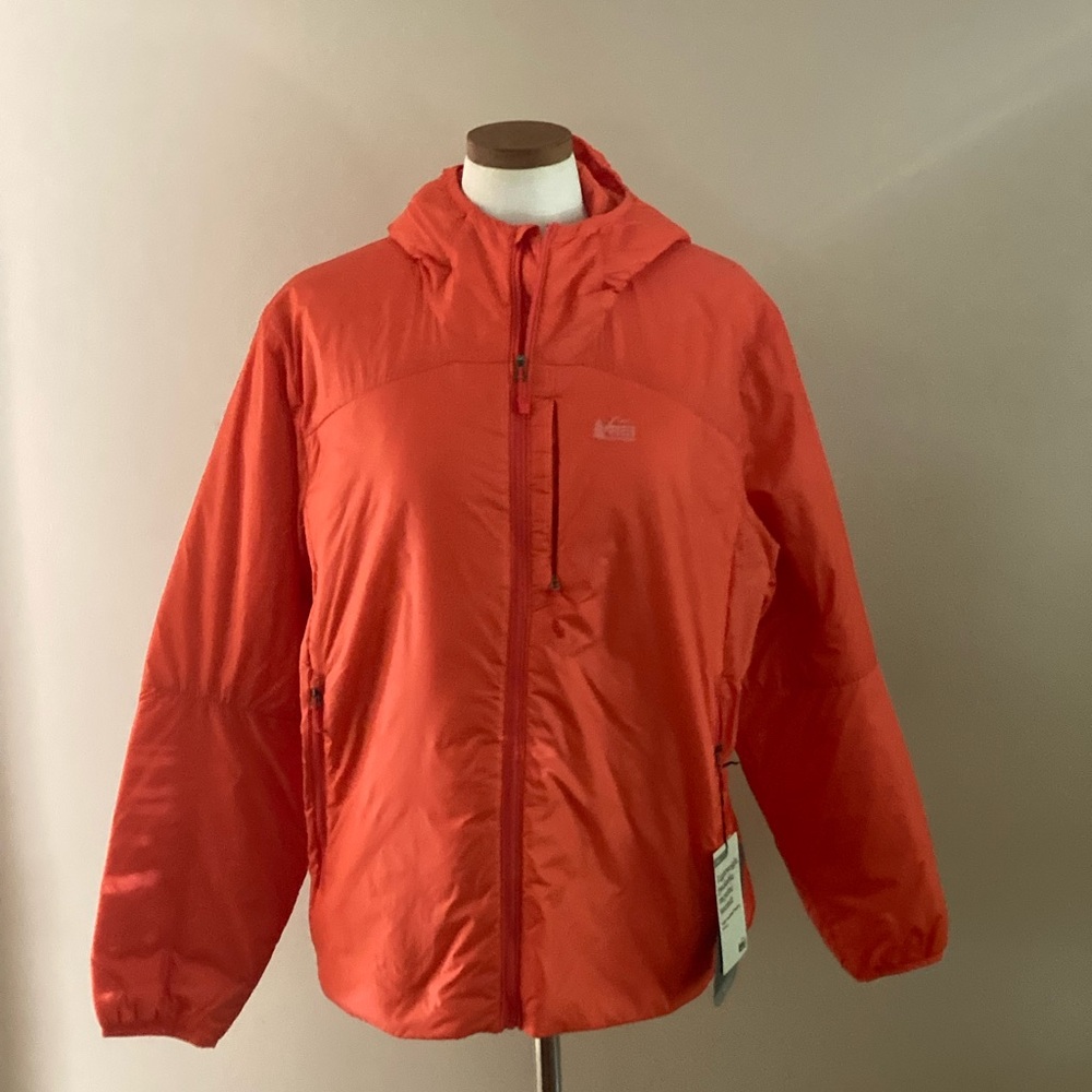 REI Vibrant Orange Ski & Snow Jacket